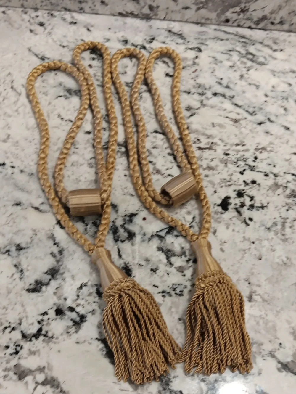 Vintage Gold Tassel Tieback